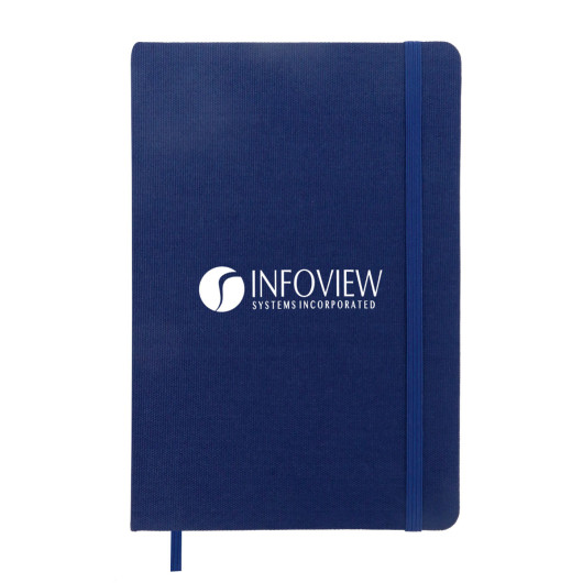 Sustainable RPET Notebooks Navy  Branded